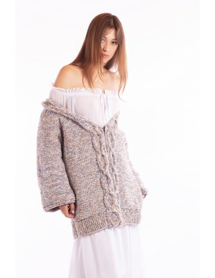 Bonnie Hand-Knitted Cardigan 